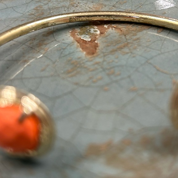 COPY - KENDRA SCOTT Andy gold pinch cuff bracelet, retired style - Picture 2 of 2